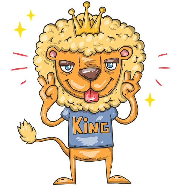 Free download Animation Lion Animals -  free illustration to be edited with GIMP free online image editor