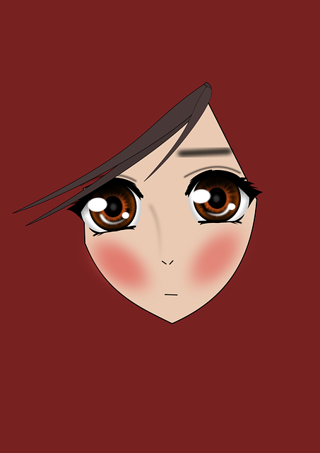 Free download Anime Face - Free vector graphic on Pixabay free illustration to be edited with GIMP free online image editor