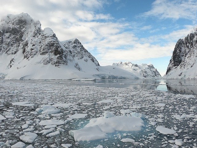 Free download Antarctica Mountains Ice -  free photo or picture to be edited with GIMP online image editor