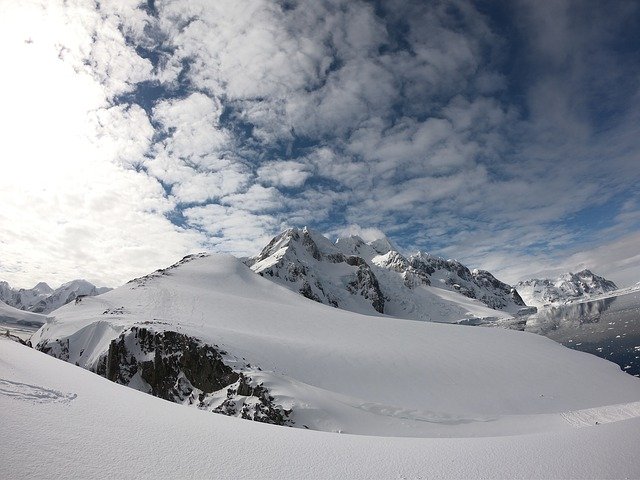 Free download Antarctica Mountain Snow -  free photo or picture to be edited with GIMP online image editor