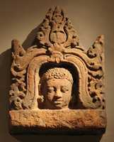 Free download Antefix with Head of a Male Deity free photo or picture to be edited with GIMP online image editor