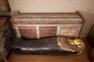 Free download Anthropoid coffin of Hapiankhtifi free photo or picture to be edited with GIMP online image editor