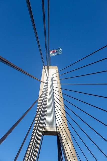 Free download Anzac Bridge Sydney -  free photo or picture to be edited with GIMP online image editor