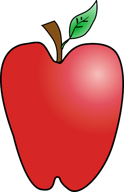 Free download Apple Fruit Red - Free vector graphic on Pixabay free illustration to be edited with GIMP free online image editor