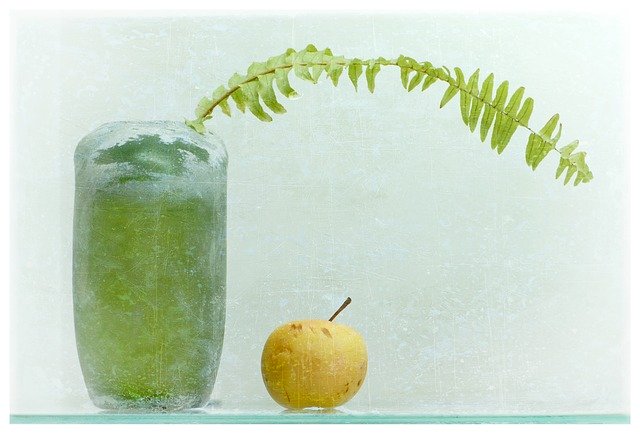 Free download Apple Green Vase -  free illustration to be edited with GIMP free online image editor