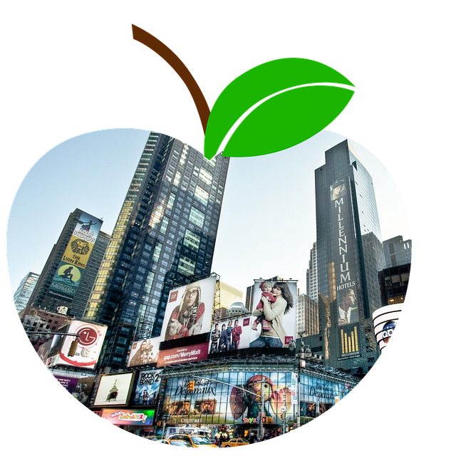 Download gratuito da Apple New York Ny - ilustração gratuita para ser editada com o editor de imagens online gratuito do GIMP