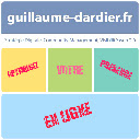 Application du Blog Guillaume Dardier  screen for extension Chrome web store in OffiDocs Chromium