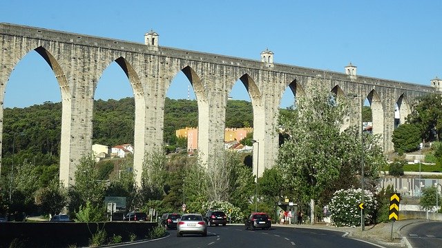 Free download Aqueduct Architecture History -  free photo or picture to be edited with GIMP online image editor