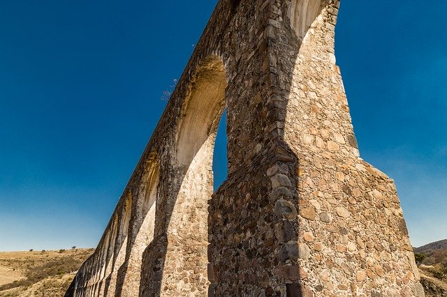 Free download Aqueduct Mexico Sky free photo template to be edited with GIMP online image editor