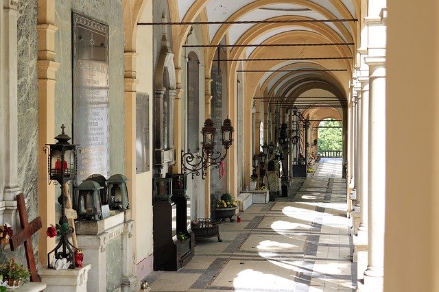 دانلود رایگان Arcade Monument Historic Cemetery - عکس یا تصویر رایگان قابل ویرایش با ویرایشگر تصویر آنلاین GIMP