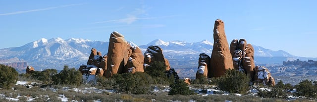 Free download arches desert utah tourism travel free picture to be edited with GIMP free online image editor