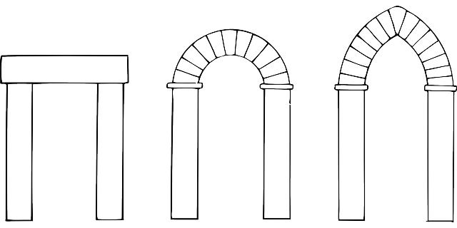 Free download Arches Types Historic - Free vector graphic on Pixabay free illustration to be edited with GIMP free online image editor