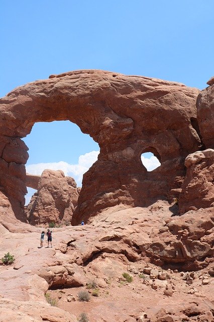 Free download Arches Utah Rock -  free photo or picture to be edited with GIMP online image editor