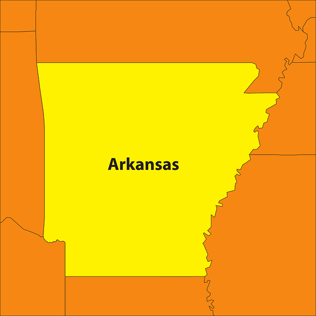 Free download Arkansas Map Geography - Free vector graphic on Pixabay free illustration to be edited with GIMP free online image editor