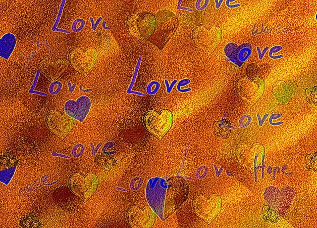 Free download Art Love Heart -  free illustration to be edited with GIMP free online image editor