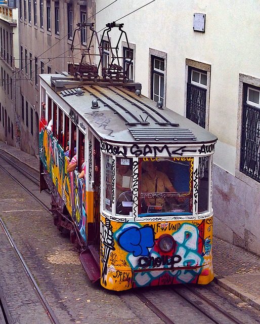 Free download ascensor da gloria tram to travel free picture to be edited with GIMP free online image editor