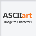 ASCII Art  screen for extension Chrome web store in OffiDocs Chromium