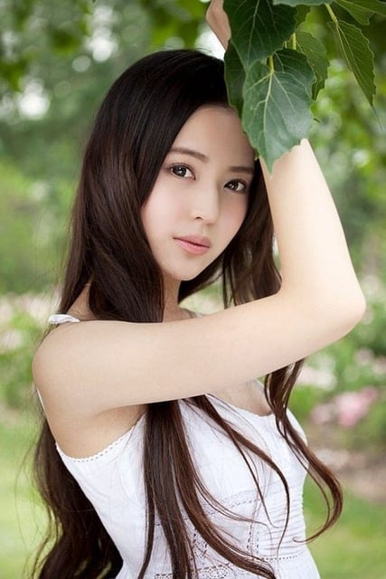 Free download asian woman portrait garden woman free picture to be edited with GIMP free online image editor