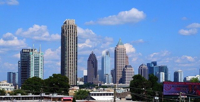 Free download Atlanta Skyline City -  free photo or picture to be edited with GIMP online image editor