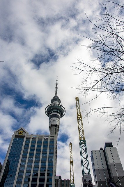 Free download Auckland Sky Tower New Zealand -  free photo or picture to be edited with GIMP online image editor