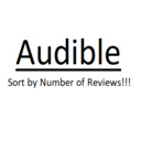 Audible Sort Number of Ratings  screen for extension Chrome web store in OffiDocs Chromium