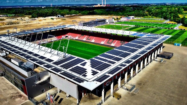 Free download audi sports park football stadium free picture to be edited with GIMP free online image editor