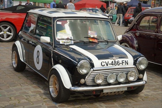 Gratis download Austin Mini Cooper Vehicle - gratis foto of afbeelding om te bewerken met GIMP online afbeeldingseditor