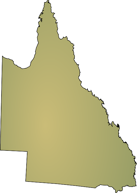 Free download Australia Map Queensland - Free vector graphic on Pixabay free illustration to be edited with GIMP free online image editor