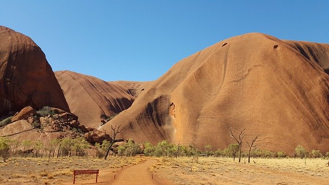 Free download Australia Rock Mountains -  free photo or picture to be edited with GIMP online image editor