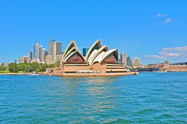 Descarga gratuita Australia Sydney Opera - foto o imagen gratuita para editar con el editor de imágenes en línea GIMP