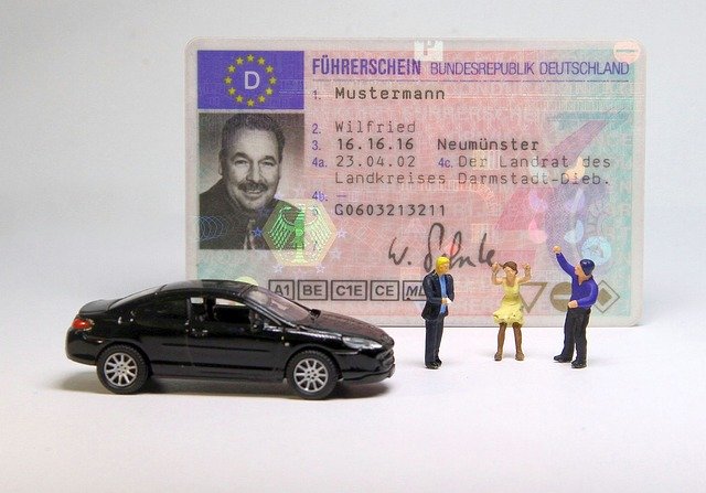 Free download Auto DriverS License Miniature -  free photo or picture to be edited with GIMP online image editor