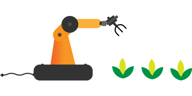 Free download Automated Planting Robot - Free vector graphic on Pixabay free illustration to be edited with GIMP free online image editor