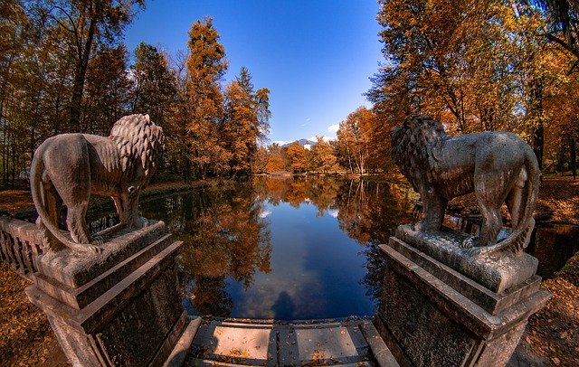 Free download Autumn Water Lake -  free photo or picture to be edited with GIMP online image editor