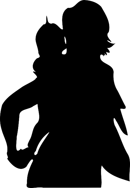 Free download Baby Back Silhouette - Free vector graphic on Pixabay free illustration to be edited with GIMP free online image editor