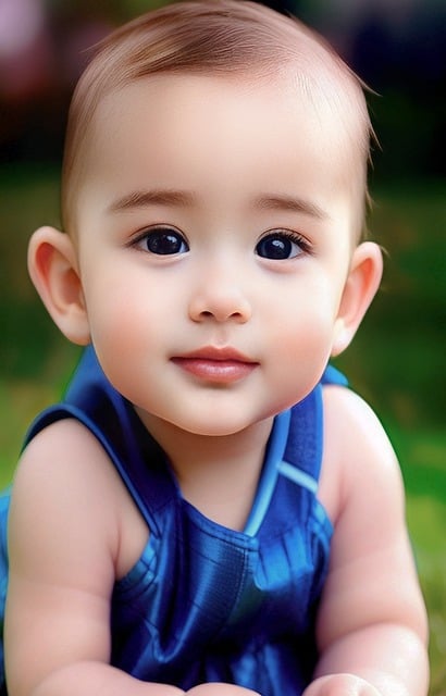 Free download baby child kid face cute portrait free picture to be edited with GIMP free online image editor