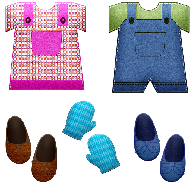 Free download Baby Clothes Boy Girl -  free illustration to be edited with GIMP free online image editor