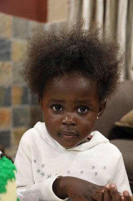 Free download Baby Girl Black Child African -  free photo or picture to be edited with GIMP online image editor