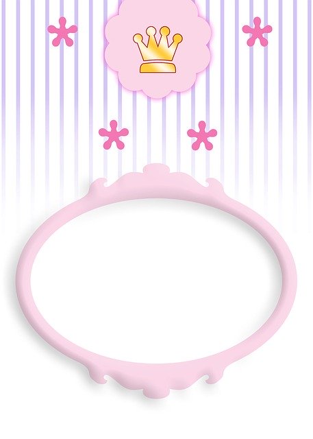 Free download Baby Shower Girl Invite -  free illustration to be edited with GIMP free online image editor