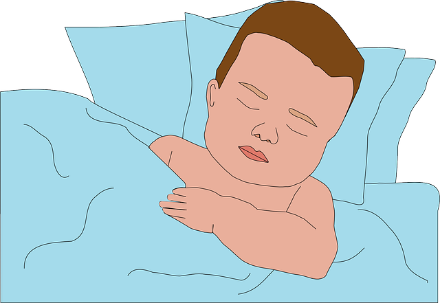 Free download Baby Sleeping Bed - Free vector graphic on Pixabay free illustration to be edited with GIMP free online image editor