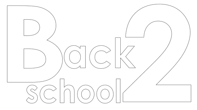 Free download Back2School Logo Words -  free illustration to be edited with GIMP free online image editor