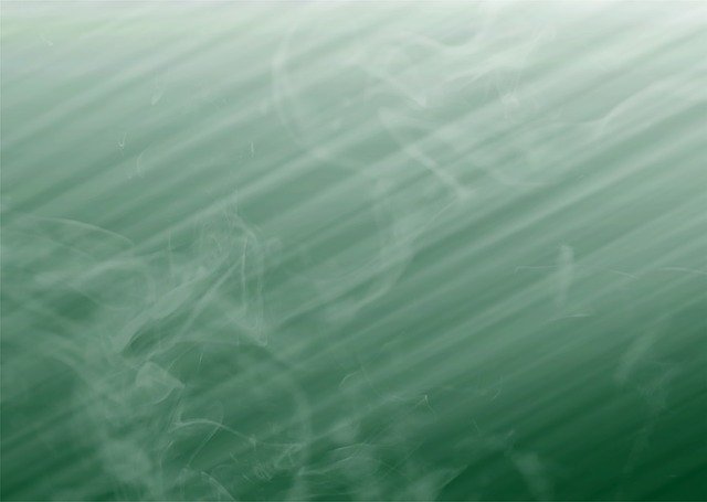 Free download Background Green Smoke Billows Of -  free illustration to be edited with GIMP free online image editor