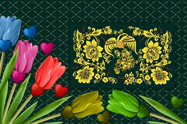 Free download Background Reason Tulips -  free illustration to be edited with GIMP free online image editor