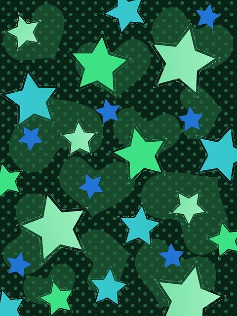 Free download Background Star Heart -  free illustration to be edited with GIMP free online image editor