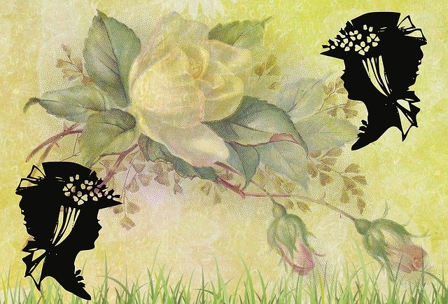 Free download Background Vintage Roses -  free illustration to be edited with GIMP free online image editor