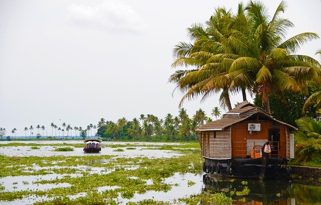 Free download Backwaters India Cochin -  free photo or picture to be edited with GIMP online image editor