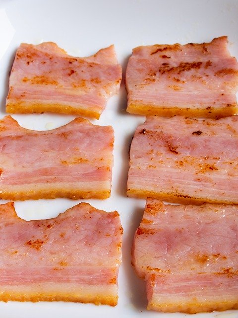 Free download Bacon Meat Pork -  free photo or picture to be edited with GIMP online image editor