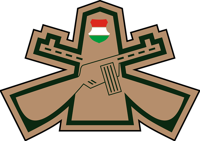 Free download Badge Hungarian Borderguard - Free vector graphic on Pixabay free illustration to be edited with GIMP free online image editor