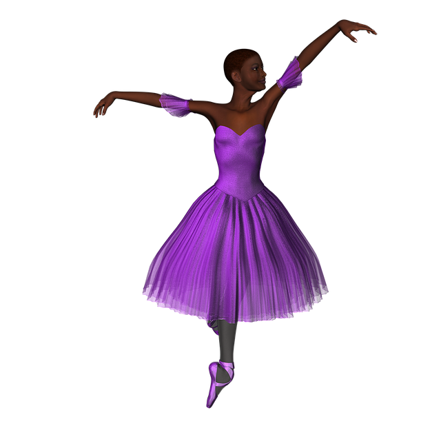 Free download Ballerina Dance Purple -  free illustration to be edited with GIMP free online image editor