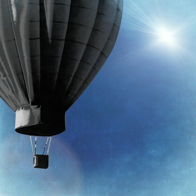 Free download Balloon Hot Air Ride Sun -  free illustration to be edited with GIMP free online image editor