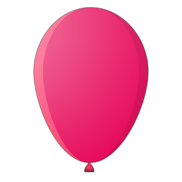 Muat turun percuma Balloon Pink Shiny - ilustrasi percuma untuk diedit dengan editor imej dalam talian percuma GIMP